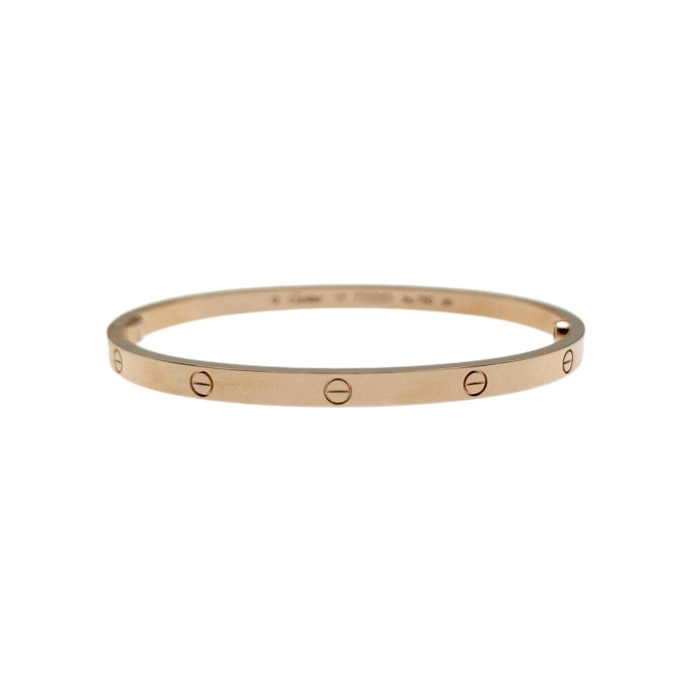 Cartier Love bracelet 18K rose gold size 17